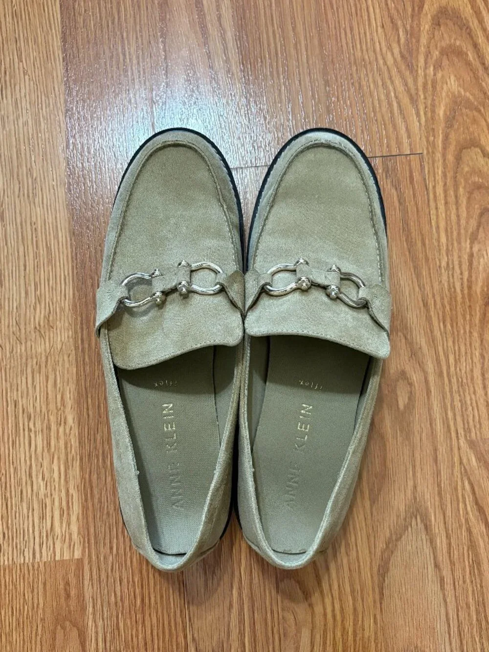 Anne Klein Tan Loafers